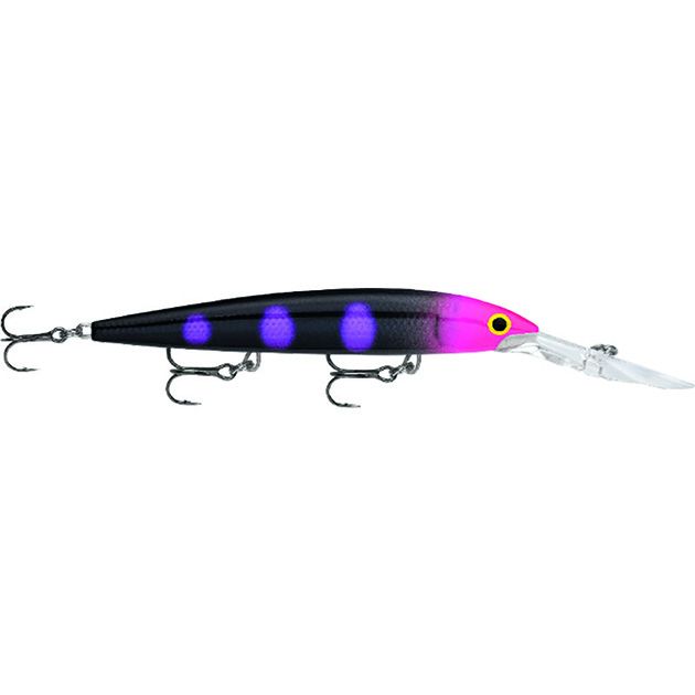 Воблер RAPALA Downdeep Husky Jerk 12 /BLKL /суспендер/ 2,4-5,7м, 12см, 15гр.