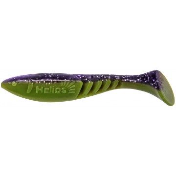 Виброхвост Slash 2,64"/6,7 см Fio & Lime 10шт. (HS-19-014) Helios