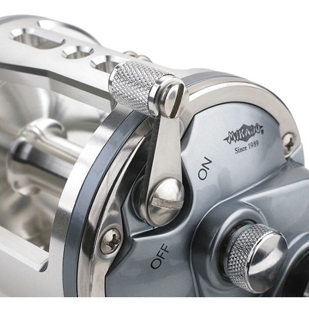 Мультипликаторная катушка Mikado BALTIC COD ALCV 30 left handle (4+1 подш.; 6,2 :1)