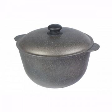 Кастрюля с крышкой Американка 3л Силумин (ГА03)
