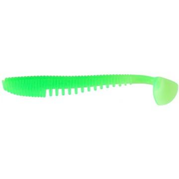 Виброхвост Helios Varuna 4,33"/11см Electric green 7шт. (HS-35-007)