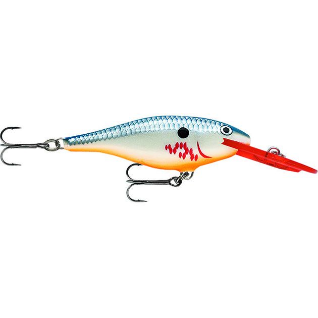 Воблер RAPALA Shad Rap 07 /BOSD /плавающий/ 1,5-3,3м, 7см, 8гр