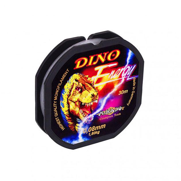 Леска Mikado DINO ENERGY 0,18 (30 м) - 4,70 кг.