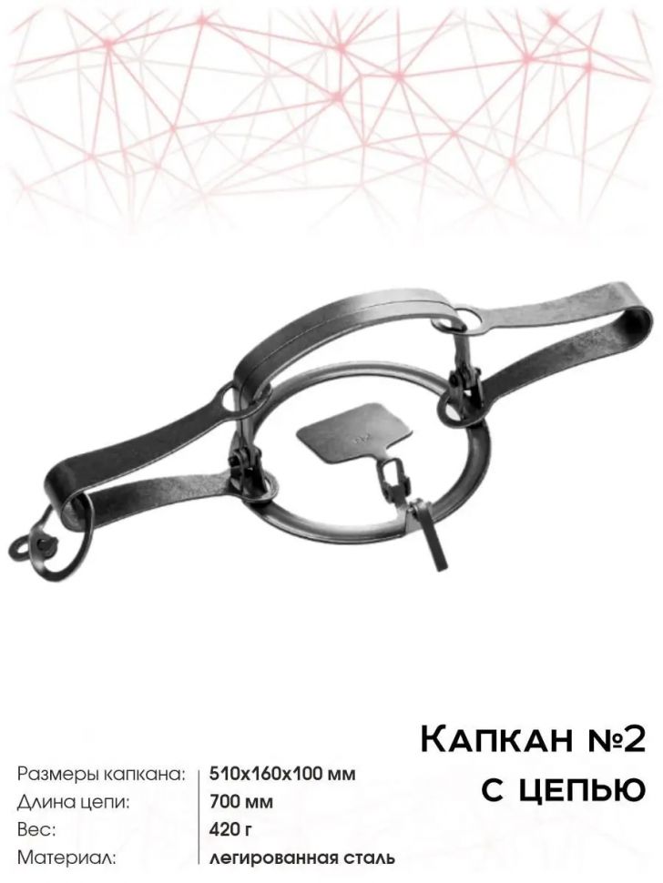 Капкан №2 с цепью