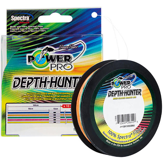 Леска плетеная POWER PRO 150м разноцв.0,06/3кг