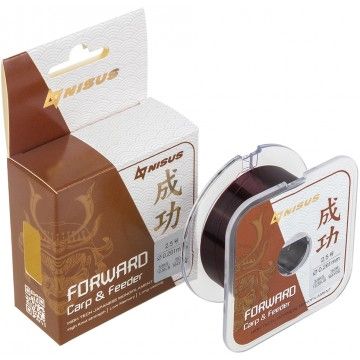 Леска FORWARD Carp&Feeder brown 0,261mm/150m Nylon (N-FCF-0261-150) Nisus