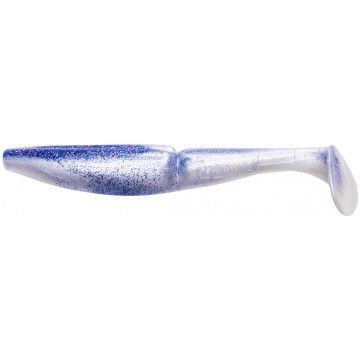 Виброхвост Guru 4,0"/10,16 см Blue Pearl 7шт. (HS-30-049) Helios