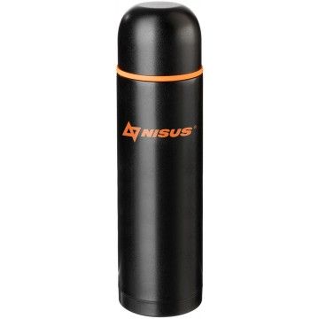 Термос 026 1200ML черный (дополн.пласт.чашка) (NA.TM-026) Nisus