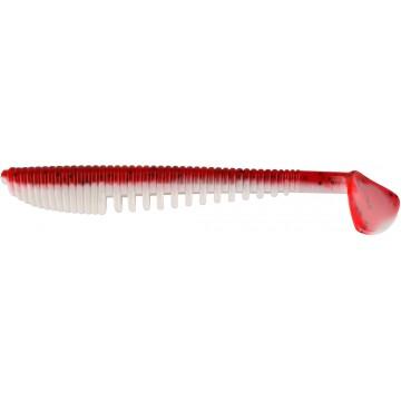 Виброхвост Helios Varuna 4,33"/11см Red & White 7шт. (HS-35-003)