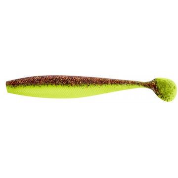 Виброхвост Trofey 5.5"/14см Golden Lime 4шт. (HS-25-048) Helios