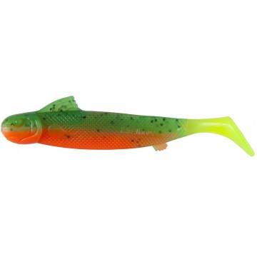 Виброхвост Helios Jap 3,15"/8 см Pepper Green & Orange LT 7шт. (HS-32-032)