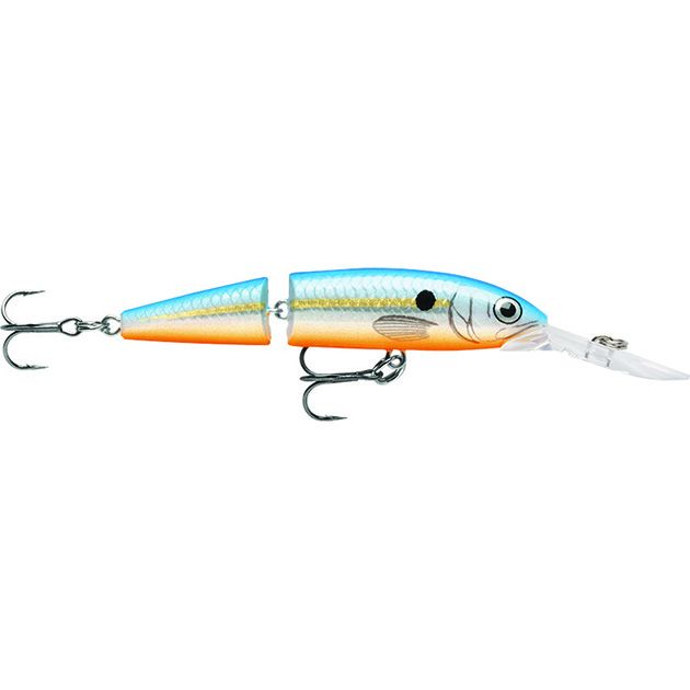 Воблер RAPALA Jointed Deep Husky Jerk 08 /BSD /суспендер/ 1,2-2,4м, 8см, 5гр