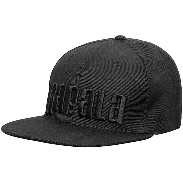 Бейсболка RAPALA Black Flat Brim
