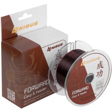 Леска FORWARD Carp&Feeder brown 0,437mm/150m Nylon (N-FCF-0437-150) Nisus