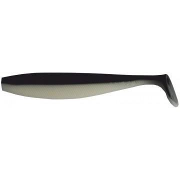 Виброхвост Helios Trofey 5.5"/14см Black & White 4шт. (HS-25-023)