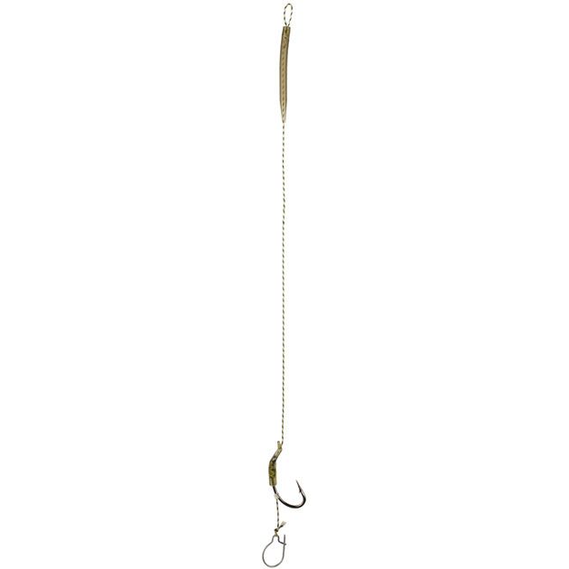 Крючки с поводками Mikado MAGGOT RIG - 23 см, кр.№2, 25 lbs (уп.-2шт.)