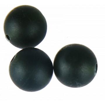 Бусина силиконовая 8mm (10шт) зеленая (PR-JY-PJ-13GL-8-G)