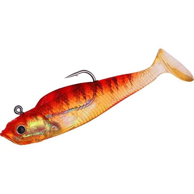 Твистер оснащённый Mikado CRYSTAL FISH WX5554 10 см./117, 18г. ( 2 шт.)