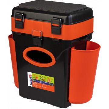 Ящик зимний "FishBox" (10л) оранжевый Helios