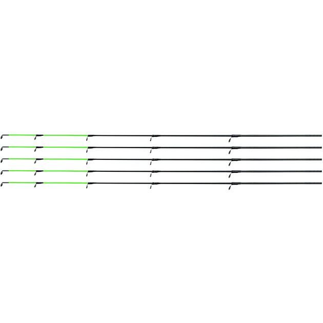 Хлыстики для фидера Mikado carbon 53 см. 2.35 мм. (Medium - green)