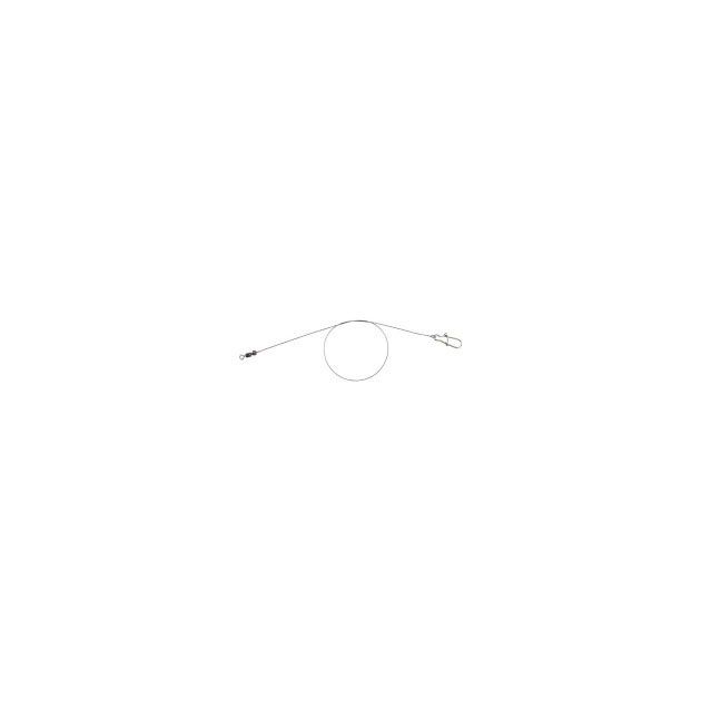 Поводок Mikado SPINTUBE LEADER PERCH (вольфрам 0,23мм, 25см, крючёк 3/0,вертлюг,10кг( 2 шт.)