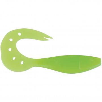 Твистер Helios Kasandra 4"29/10,9см Lime 5шт. (HS-34-008)