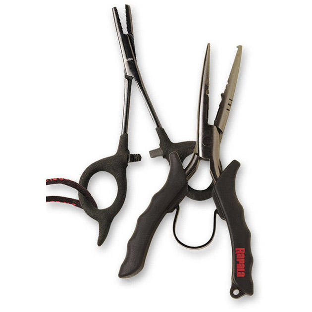 Комбо-набор Rapala 7 (плоскогубцы (22 см.); щипцы (14 см.); чехол)