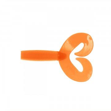 Твистер Helios Credo Double Tail 2,95"/7,5 см Orange 7шт. (HS-12-024)