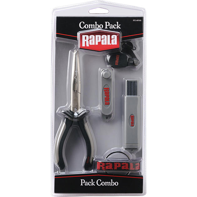 Комбо-набор Rapala 9 (плоскогубцы (16см.); точило для крючков; кусачки)