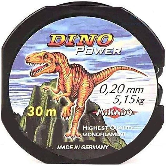 Леска Mikado DINO POWER 0.17 (30 м) - 4.00 кг.