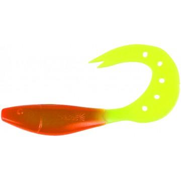 Твистер Helios Kasandra 4"29/10,9см Rusty Gold & Lime 5шт. (HS-34-017)