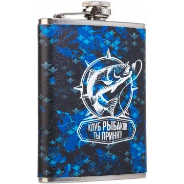 Фляжка Клуб Рыбаков 240 мл (XCY-8) Hip Flask