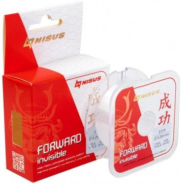 Леска FORWARD Invisible 0,261mm/150m Nylon Transparent (N-FI-0261-150) Nisus