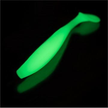 Виброхвост Helios Trofey 5.5"/14см Phosphorus 4шт. (HS-25-041)