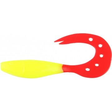 Твистер Helios Kasandra 4"29/10,9см Yellow RT 5шт. (HS-34-038)