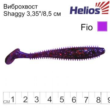 Виброхвост Helios Shaggy 3,35"/8,5 см Fio 5шт. (HS-16-012)