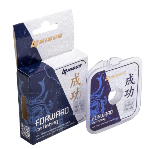 Леска FORWARD ICE FISHING 0,091mm/50m Nylon Transparent (N-FIF-0.091-50) Nisus