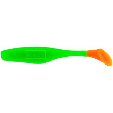 Виброхвост Vigor 3,75"/9.5 см Lime & Orange 7шт. (HS-6-020) Helios