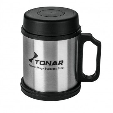 Термокружка 300ML с пл. крышкой и подставкой (T.TK-004-300) Тонар