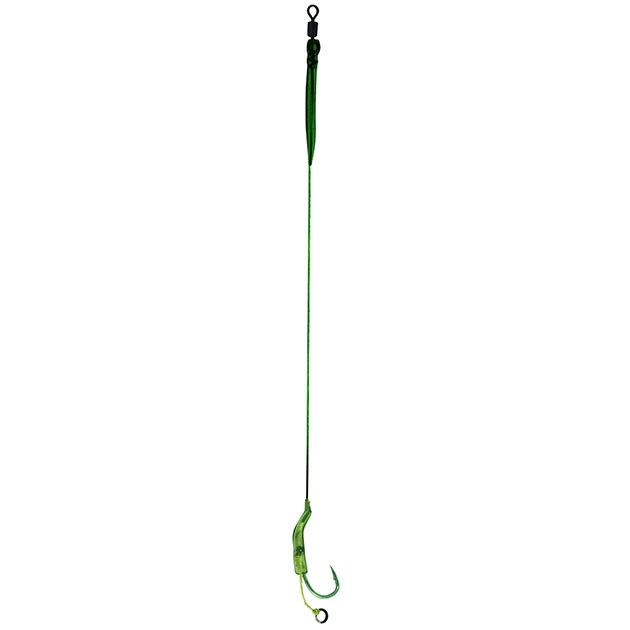 Крючки с поводками Mikado Carp Fine Line P02 "LAG RIG" № 2 / 25 lbs / 23 см.  ( 2 шт.)