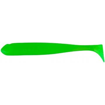 Виброхвост Helios Jumbo 4,95"/12.5 см Electric green 5шт. (HS-7-007)