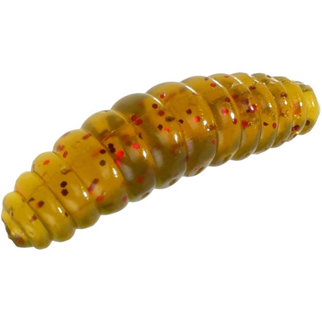 Личинка крупная силиконовая Mikado TROUT CAMPIONE (чеснок) 2.6 см. / 131 (15 шт.)