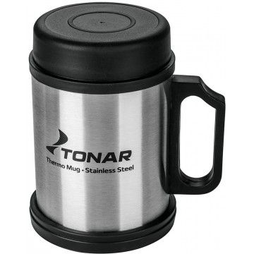 Термокружка 400ML с пл. крышкой и подставкой (T.TK-004-400) Тонар