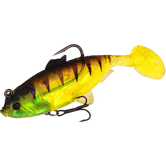 Твистер оснащённый Mikado CRYSTAL FISH WX5563 10 см./064 , 30г. ( 2 шт.)