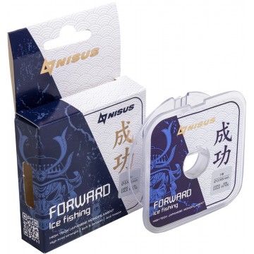 Леска FORWARD ICE FISHING 0,165mm/50m Nylon Transparent (N-FIF-0.165-50) Nisus