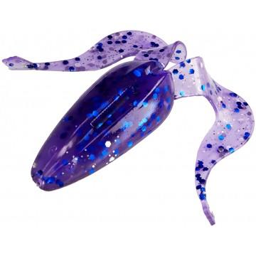 Лягушка Helios Frog 2,56"/6,5 см Silver Sparkles & Fio  7шт. (HS-21-036)