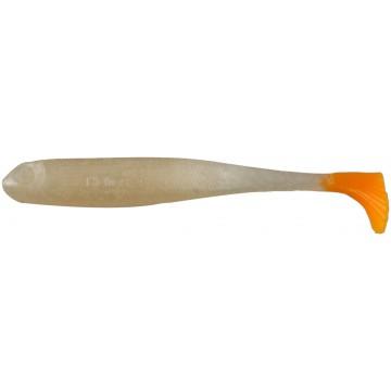 Виброхвост Helios Jumbo 4,95"/12.5 см Pearl & Orange 5шт. (HS-7-019)
