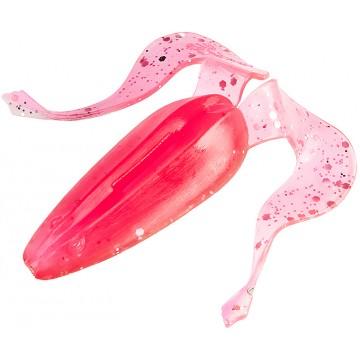 Лягушка Helios Frog 2,56"/6,5 см Silver Sparkles & Pink  7шт. (HS-21-035)