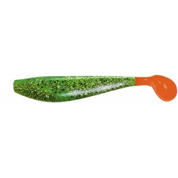 Виброхвост Zander 4"/10,2см Green Peas OT 5шт. (HS-36-054) Helios