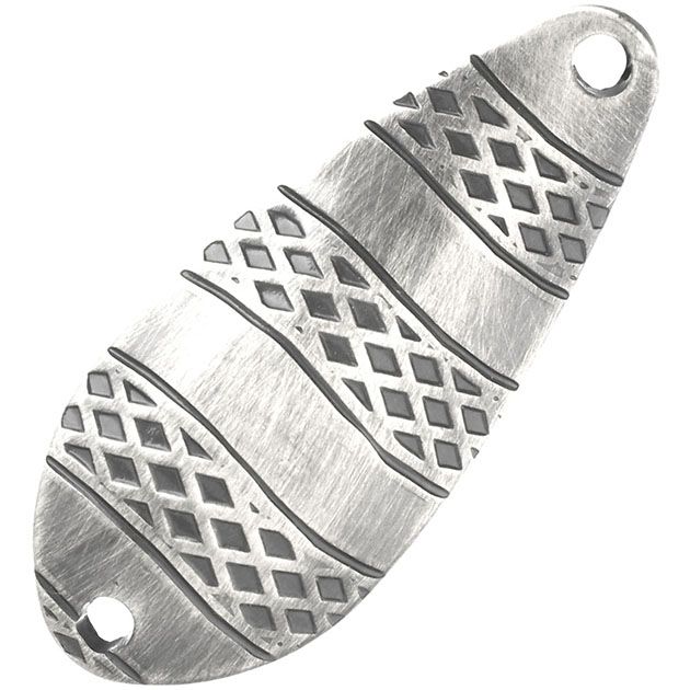 Блесна колеблющаяся Mikado STRIPE № 2 / 16 г. / 5.8 см. - состаренное серебро